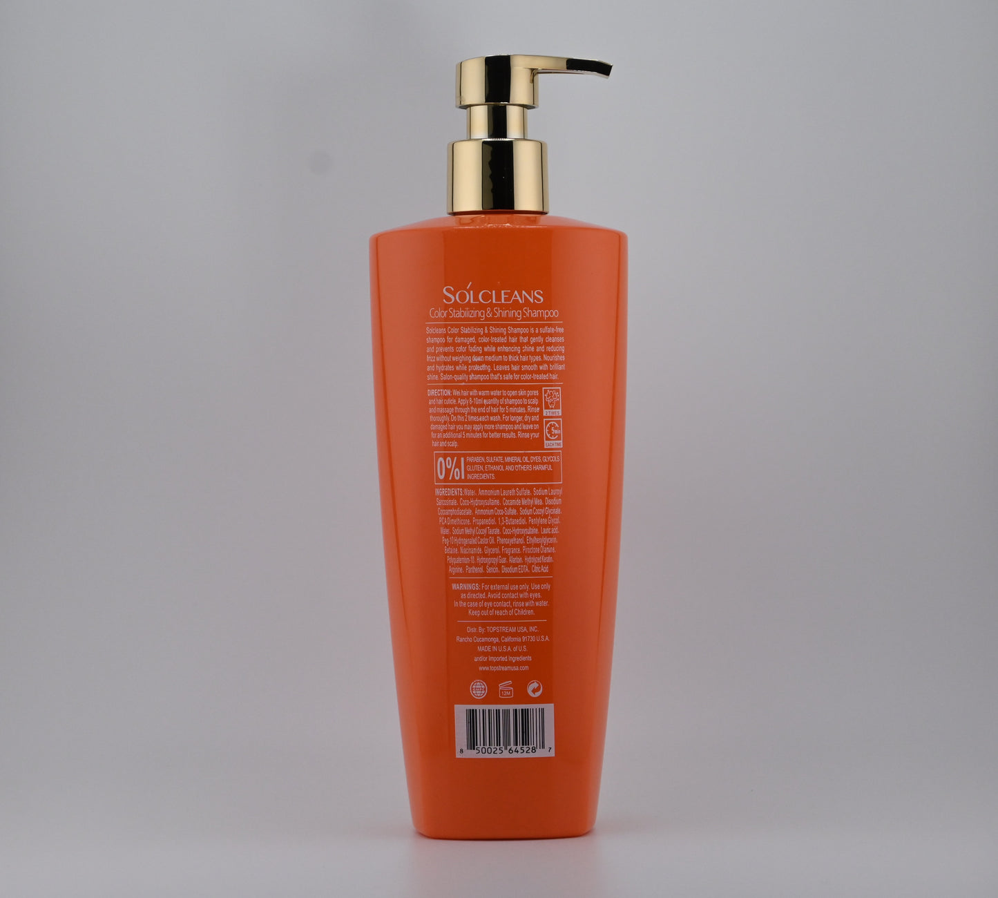 
                  
                    SOLCLEANS Color Stabilizing & Shining Shampoo
                  
                