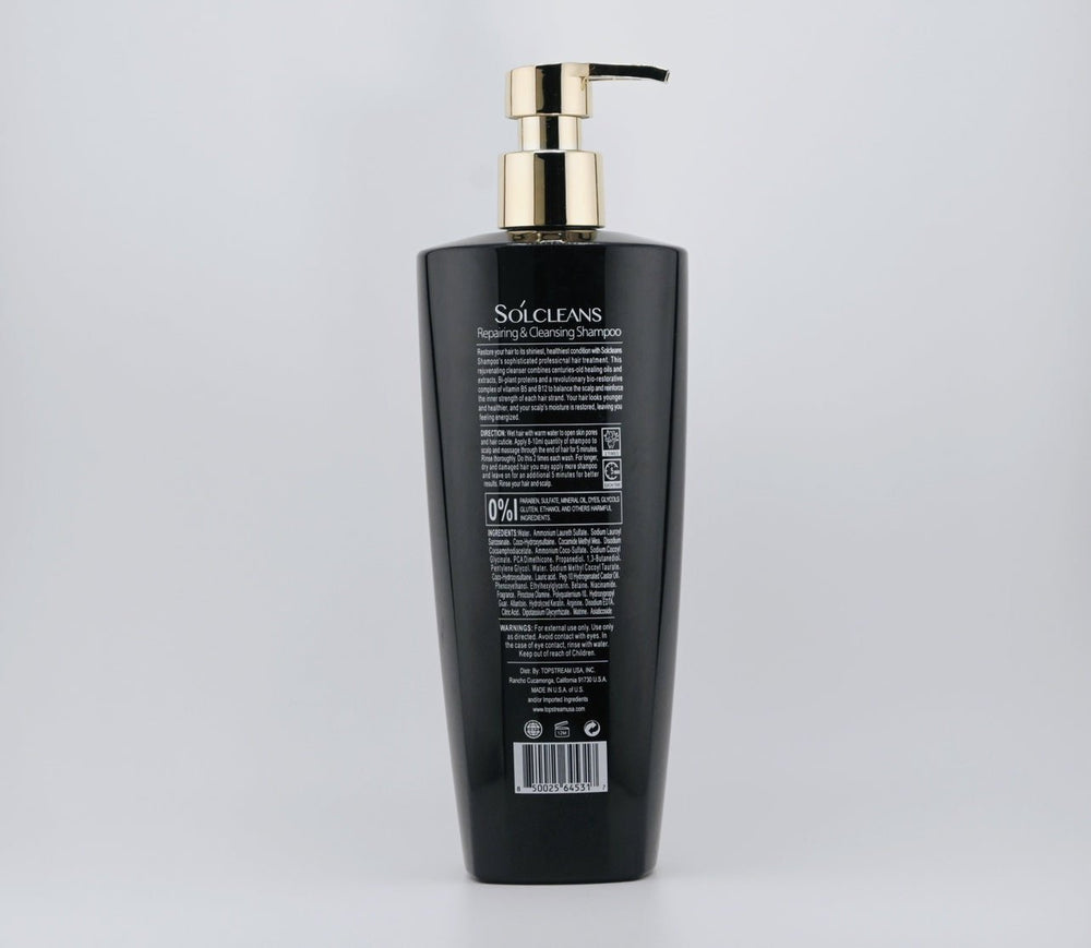 
                  
                    SOLCLEANS Repairing & Cleansing Shampoo
                  
                